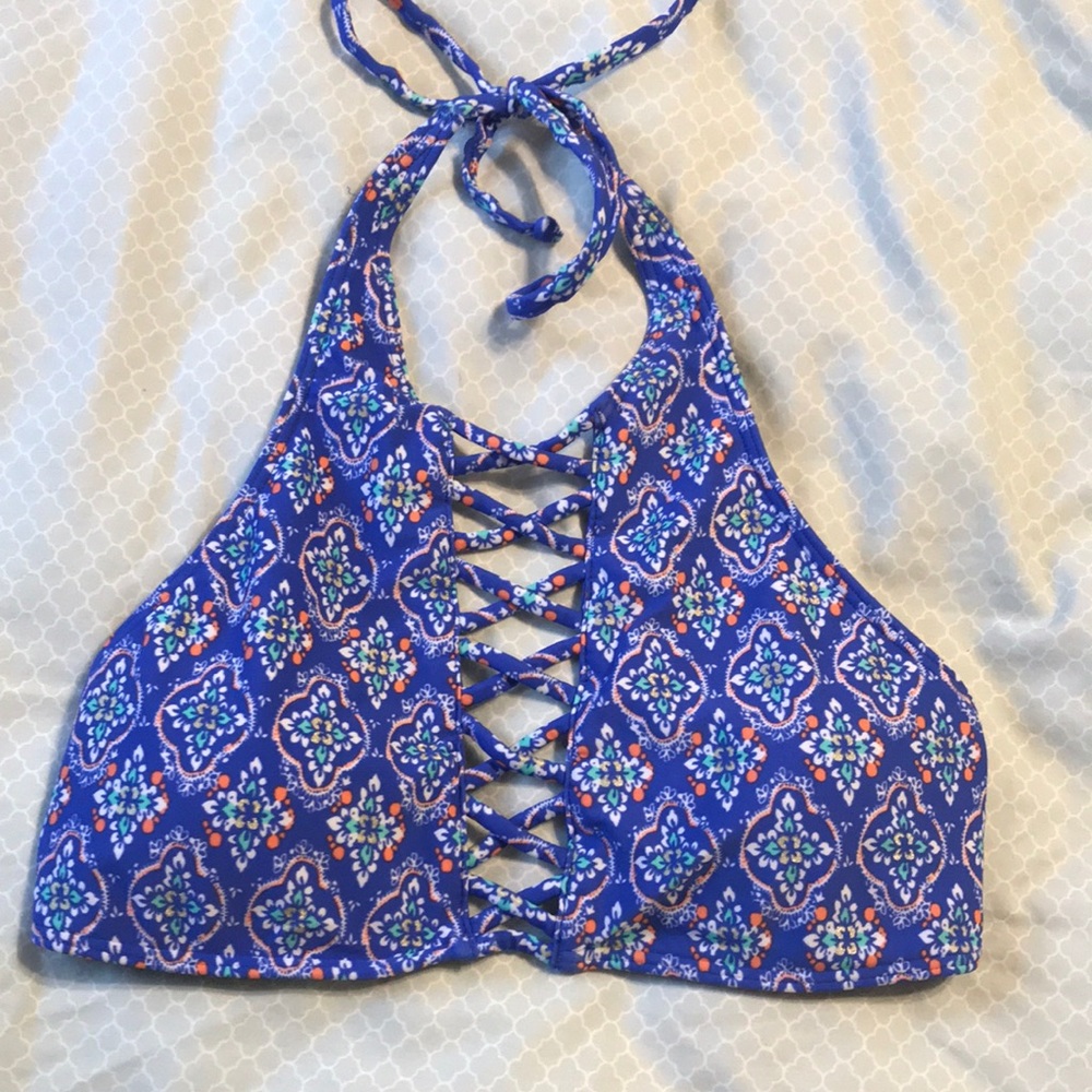 Hollister halter bikini top